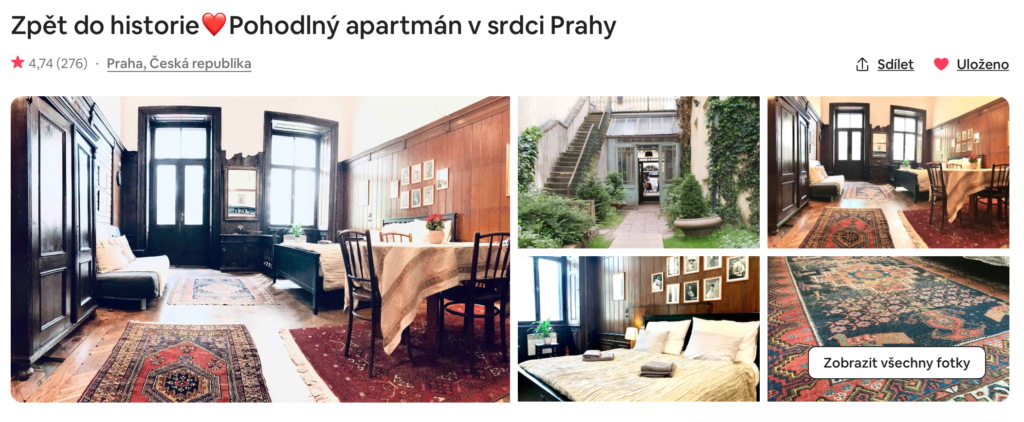 Pohodlný apartmán v srdci Prahy